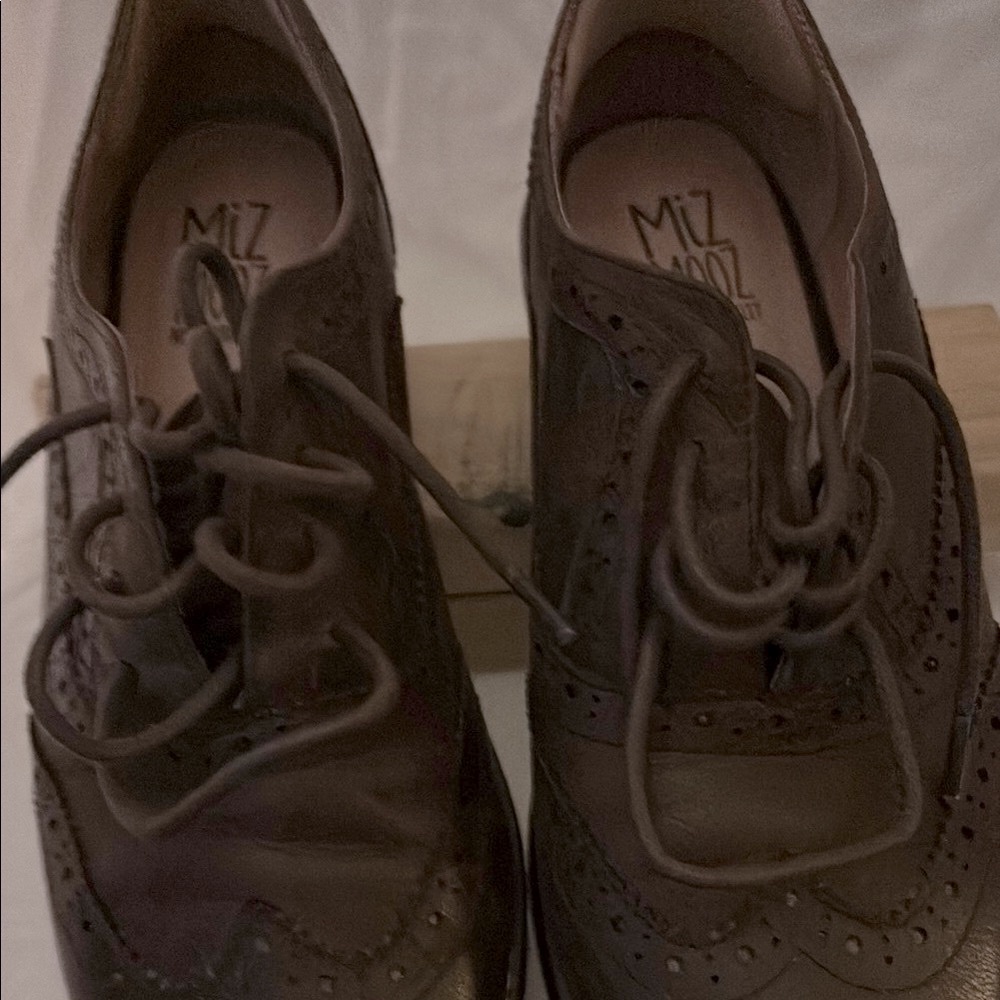 Miz Mooz Brown Women's Flats